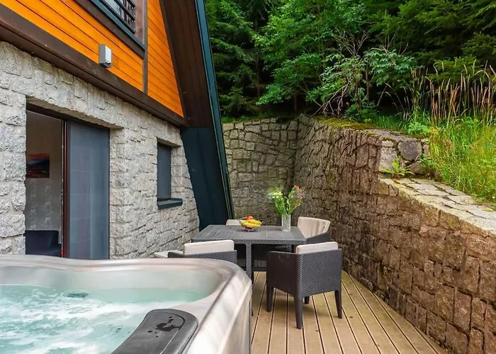 Apartamento Adelka 104, Private Wellness - Whirlpool, Sauna, Parking Špindlerŭv Mlýn